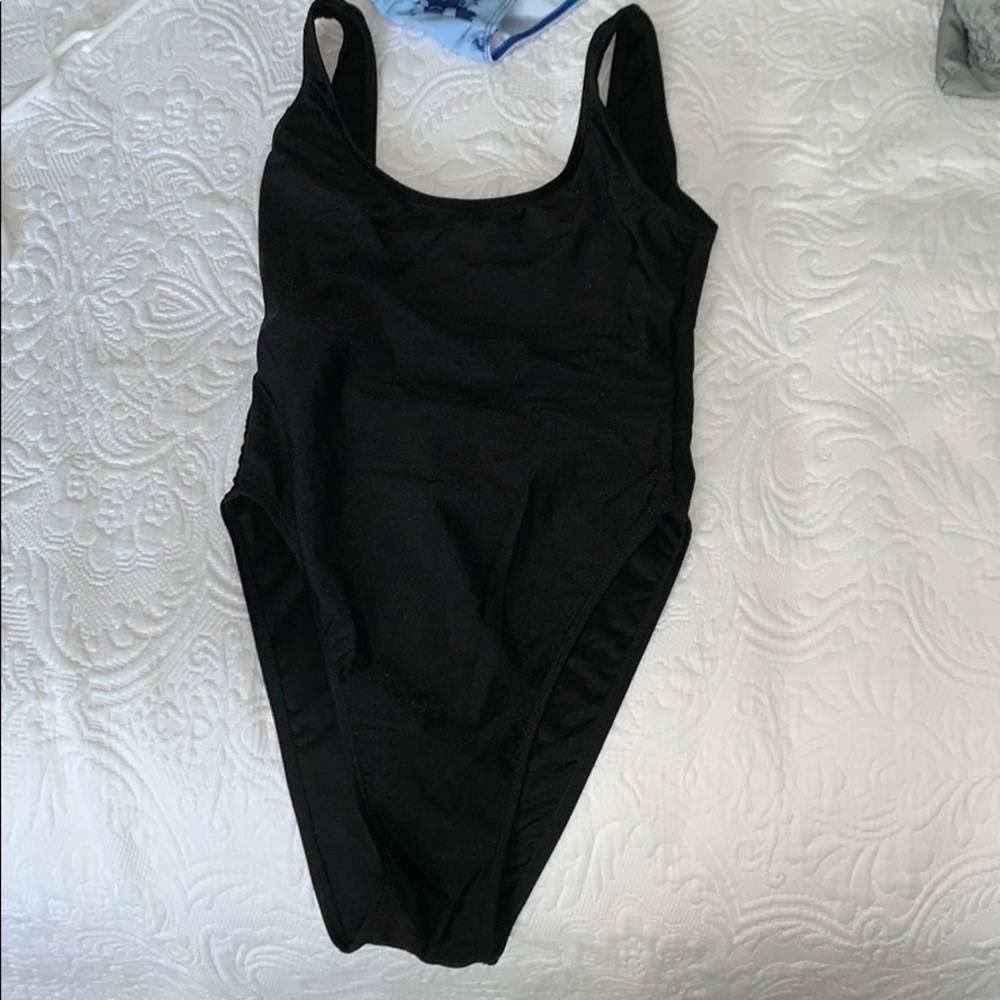 black one piece